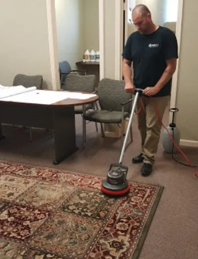 Before and After Carpet Cleaning